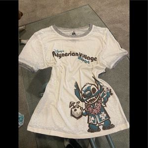Disney Polynesian Resort Stitch T Shirt XS